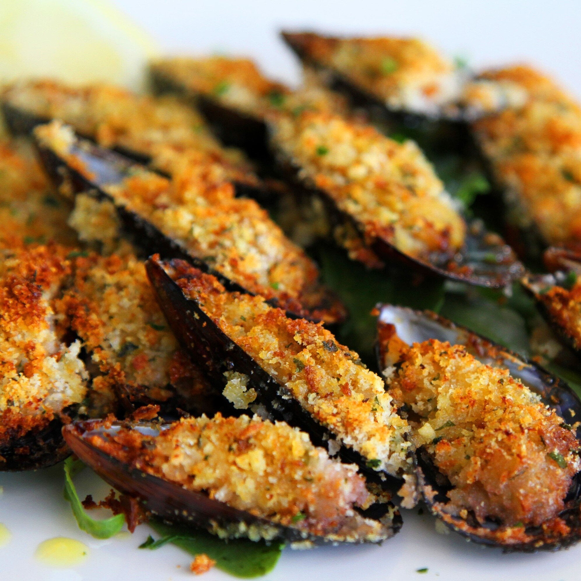 Cozze gratinate