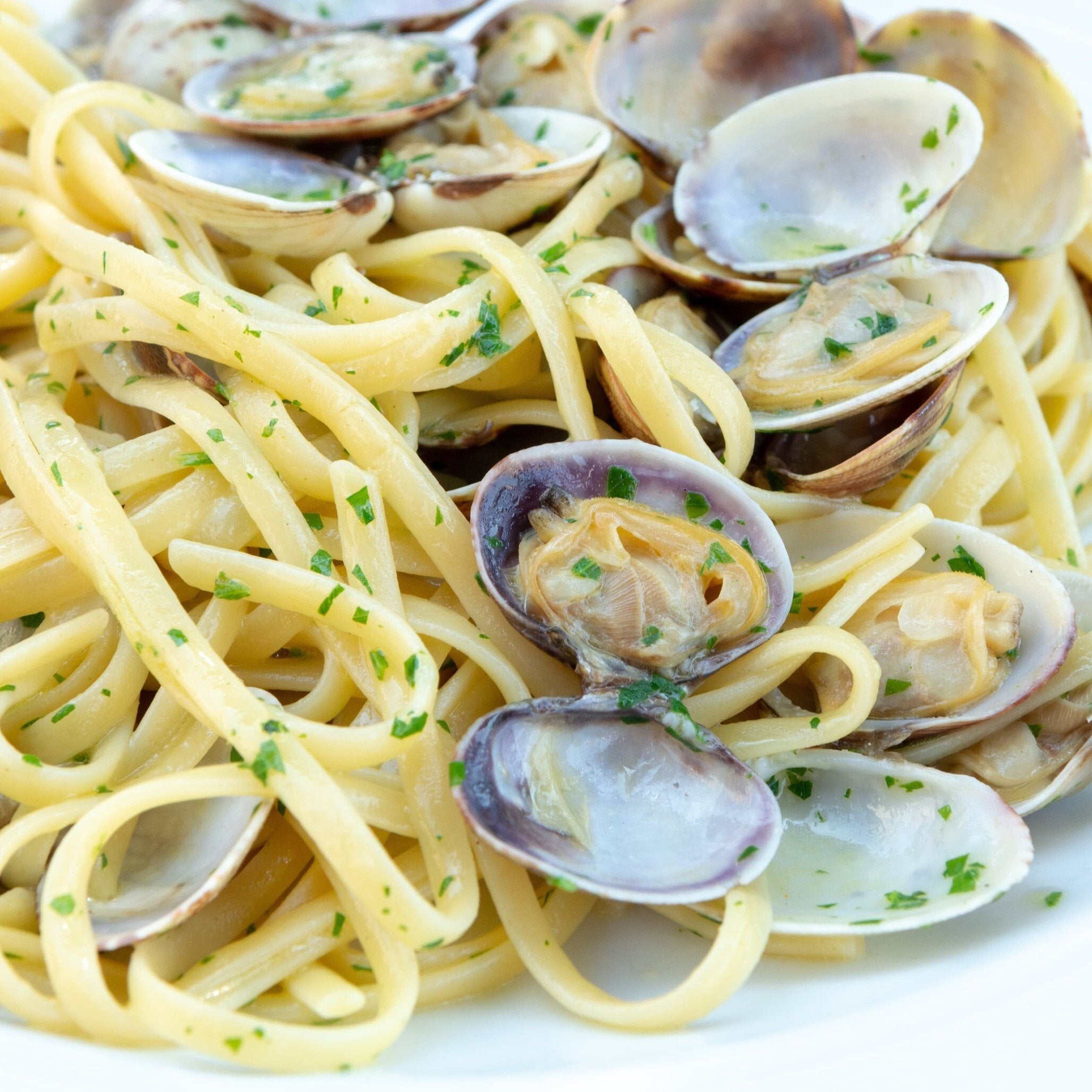 Spaghetti con le vongole 