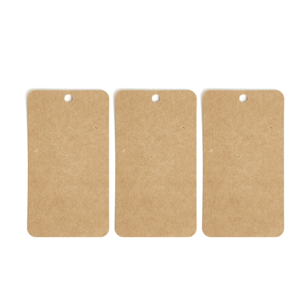 Kraft Brown Scallop Gift Tags with String (Pack of 100) – Box.it.pack.it