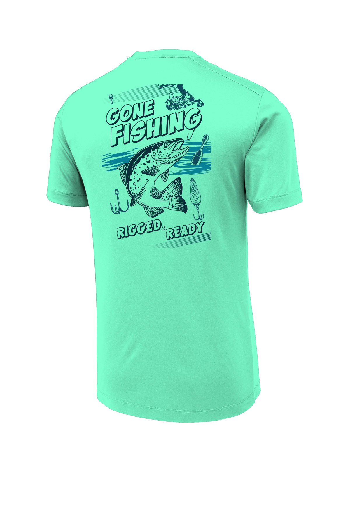 Gone Fishing - Long Sleeve Dri Fit