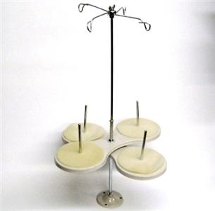 Industrial Sewing Machine 3-Spool Thread Stand - Cutex Sewing Supplies