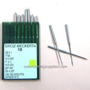 Organ Sewing Machine Needles DBx1 Size 75/11BP 10PCS
