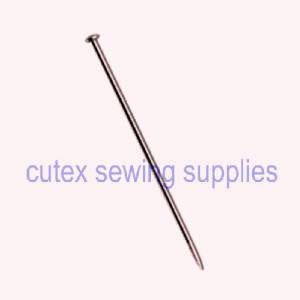 Steel Bank Pins #17 (1-1/16) - 1/2 Lb. Box, Heavy Duty Straight Pins -  Cutex Sewing Supplies