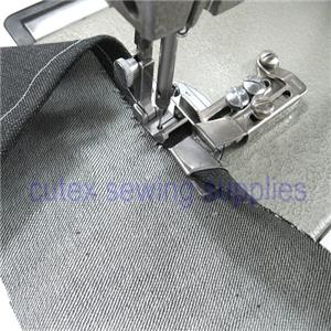 SINGLE FOLD UPTURN HEMMER FOOT FOR INDUSTRIAL SEWING MACHINES - HIGH SHANK  - Cutex Sewing Supplies