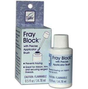 June Tailor Brush On Fray Block 0.5 Fl. Oz. Prevents Fraying #JT-383 -  Cutex Sewing Supplies