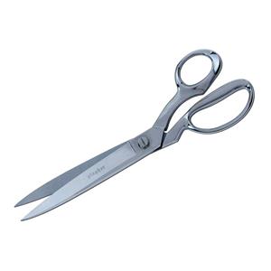 12 Extra Long Heavy Duty Stainless Steel Tailor Scissors For Leather  Upholstery Fabric Black Handle