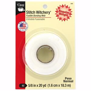 OFFICE: Dritz Stitch Witchery Fusible Bonding Web, Regular Weight