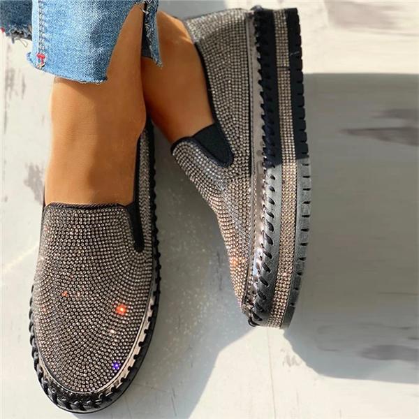 womens casual slip on loafers