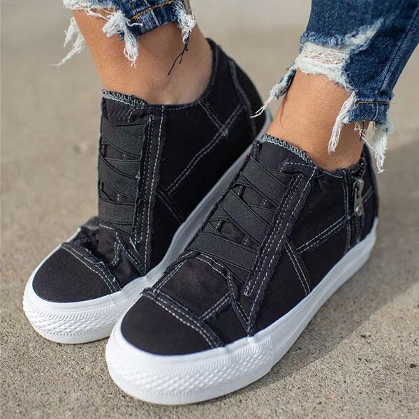 low heel sneakers