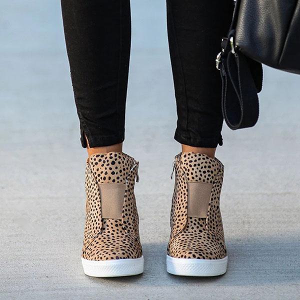 extra mile wedge sneaker