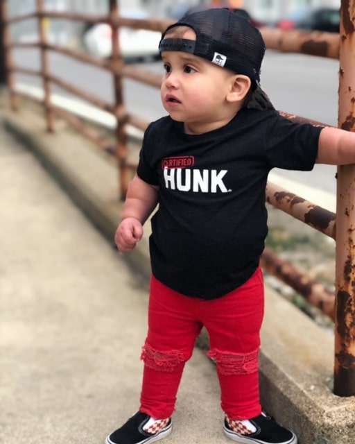 Certified Hunk Graphic Tee for Kids – Ledger Nash