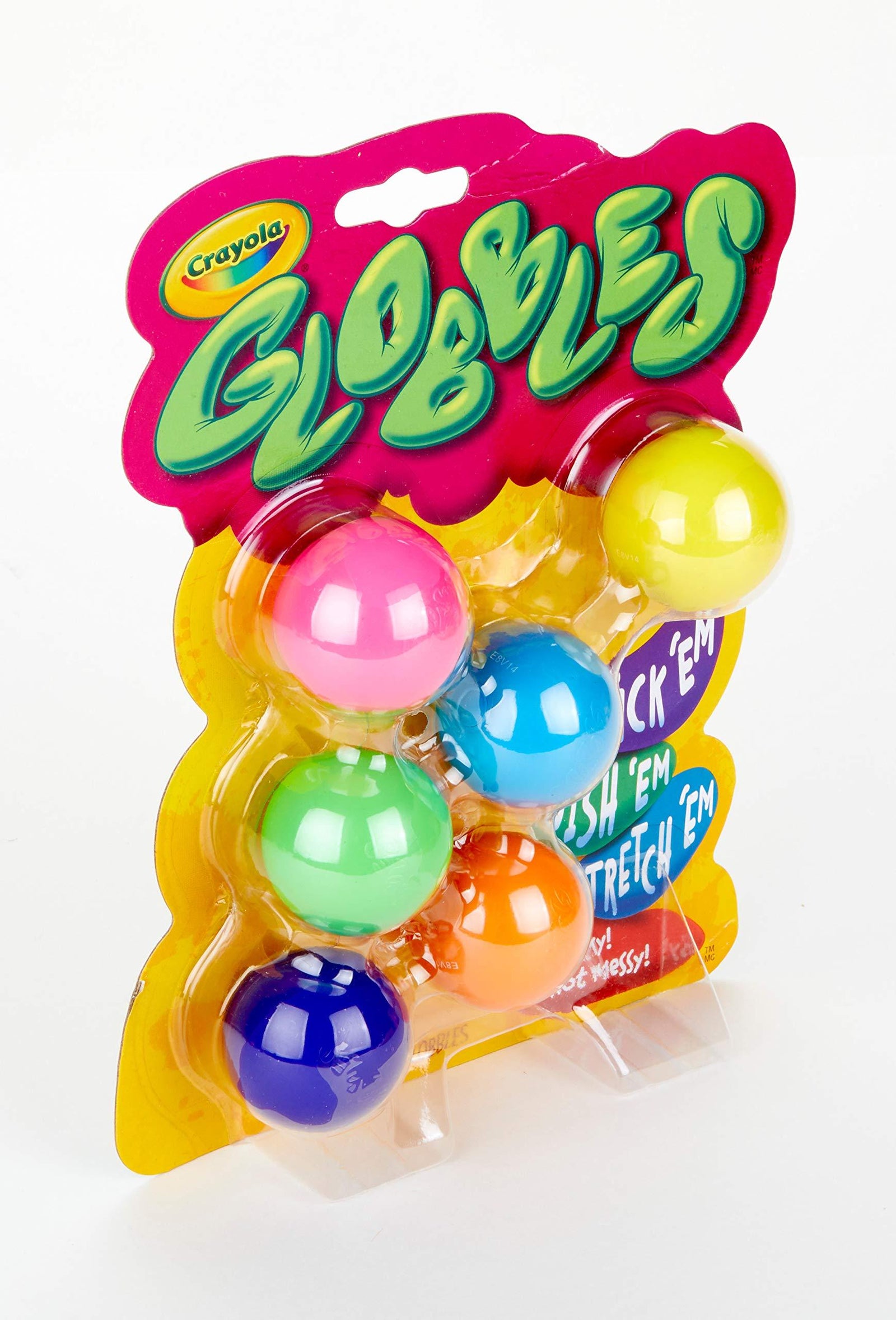 Bolas Pegajosas Globbles Fidget Toy 4 peças