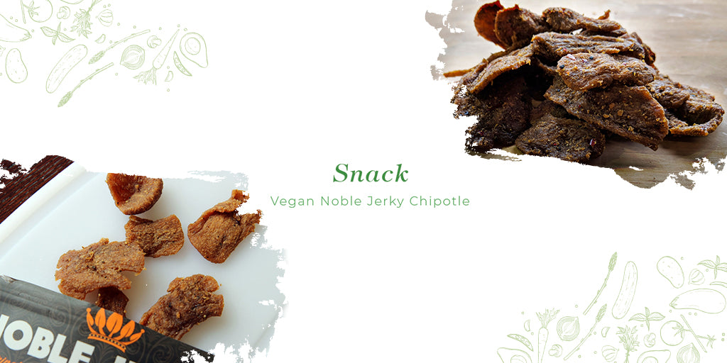 Snack: Vegan Noble Jerky Chipotle