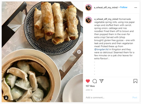 Our customer review about Oriental Food and Drink