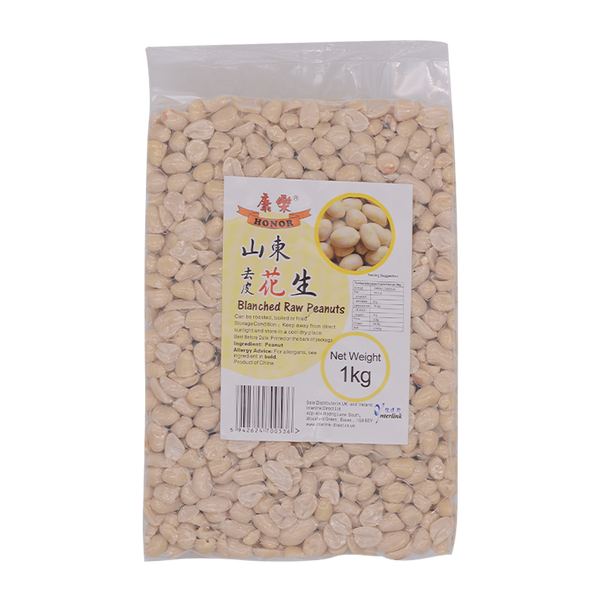 Honor Raw Blanched peanut 1kg - Longdan Online Supermarket