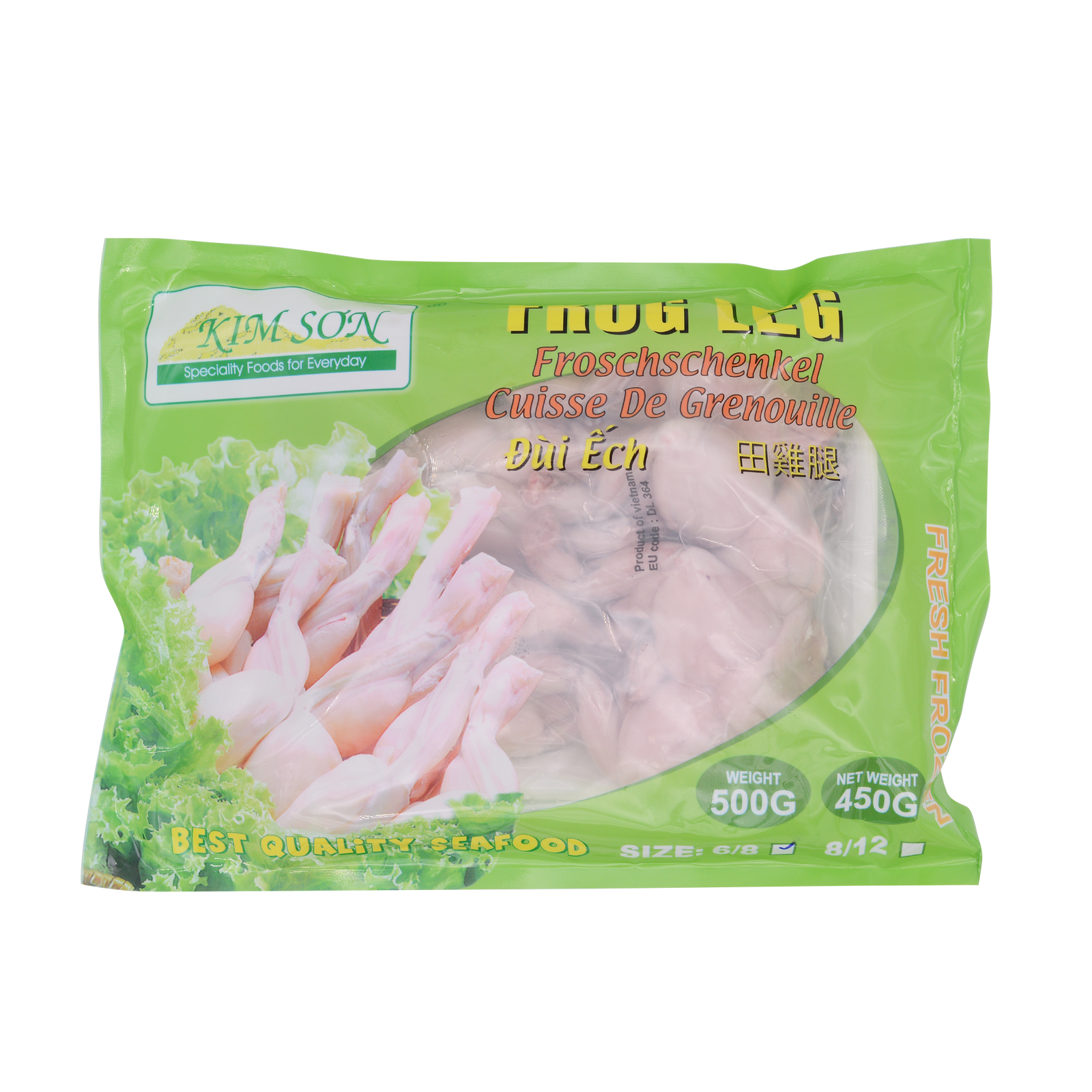 Kimson Frog Legs 500g (Frozen)