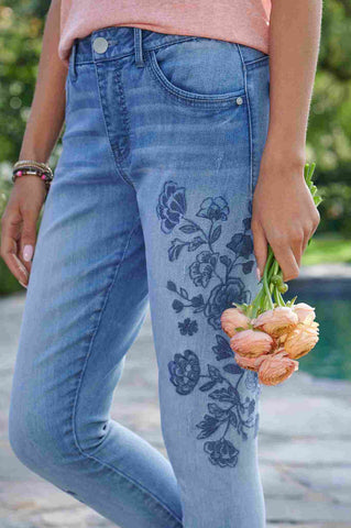 How to Embroider Jeans