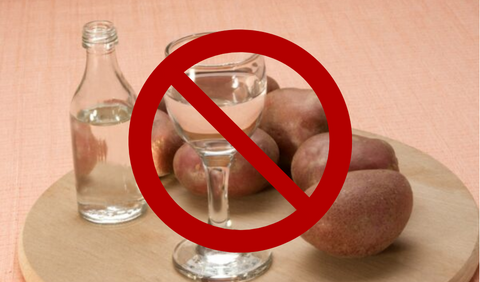 Vodka isn't always made from potatoes
