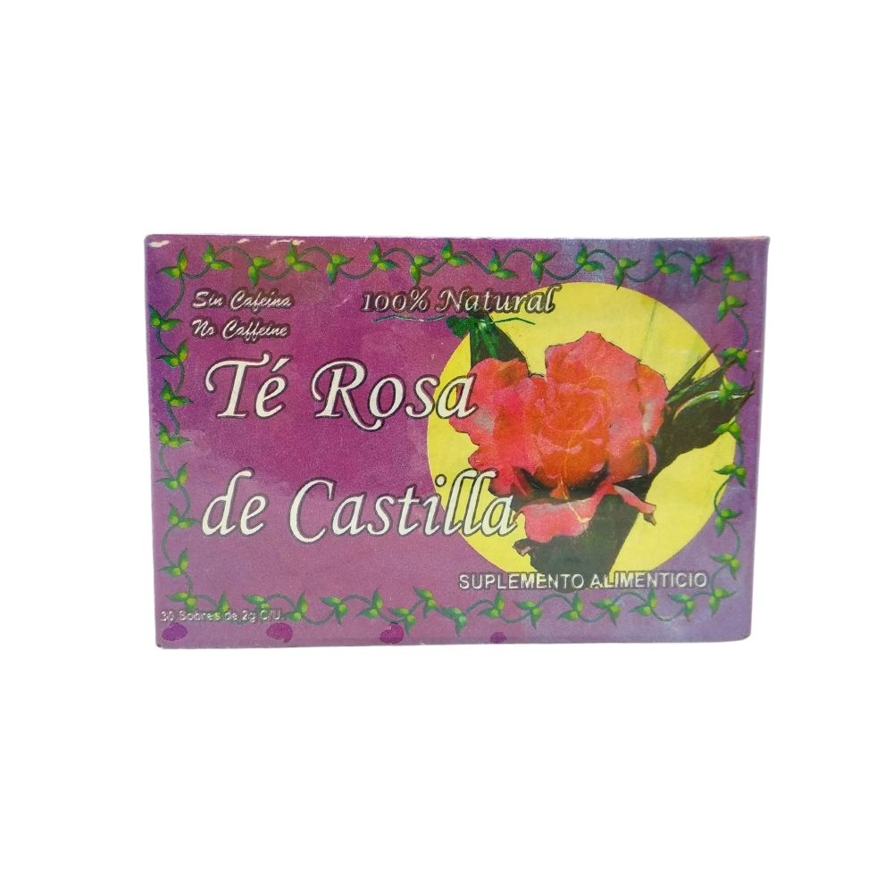 Té Rosa de Castilla - CBC - 30 Piezas – Comercial Zazueta