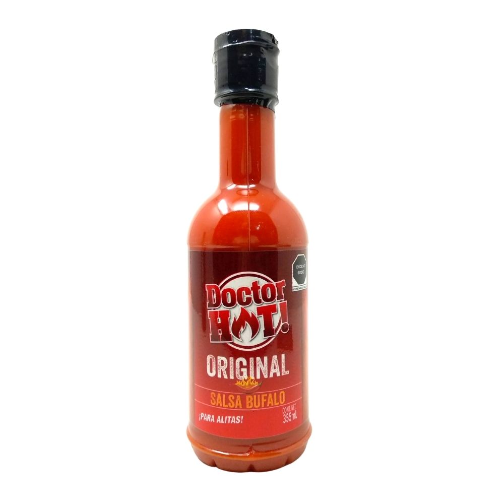 Salsa para Alitas Original Bufalo - Doctor Hot - 355 ml – Comercial Zazueta