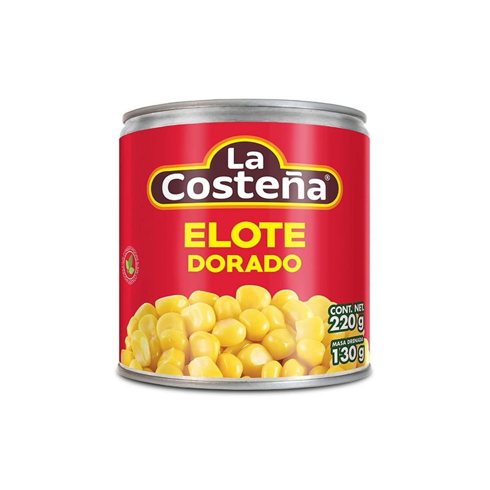 Elote dorado - La Costeña - 220 g – Comercial Zazueta