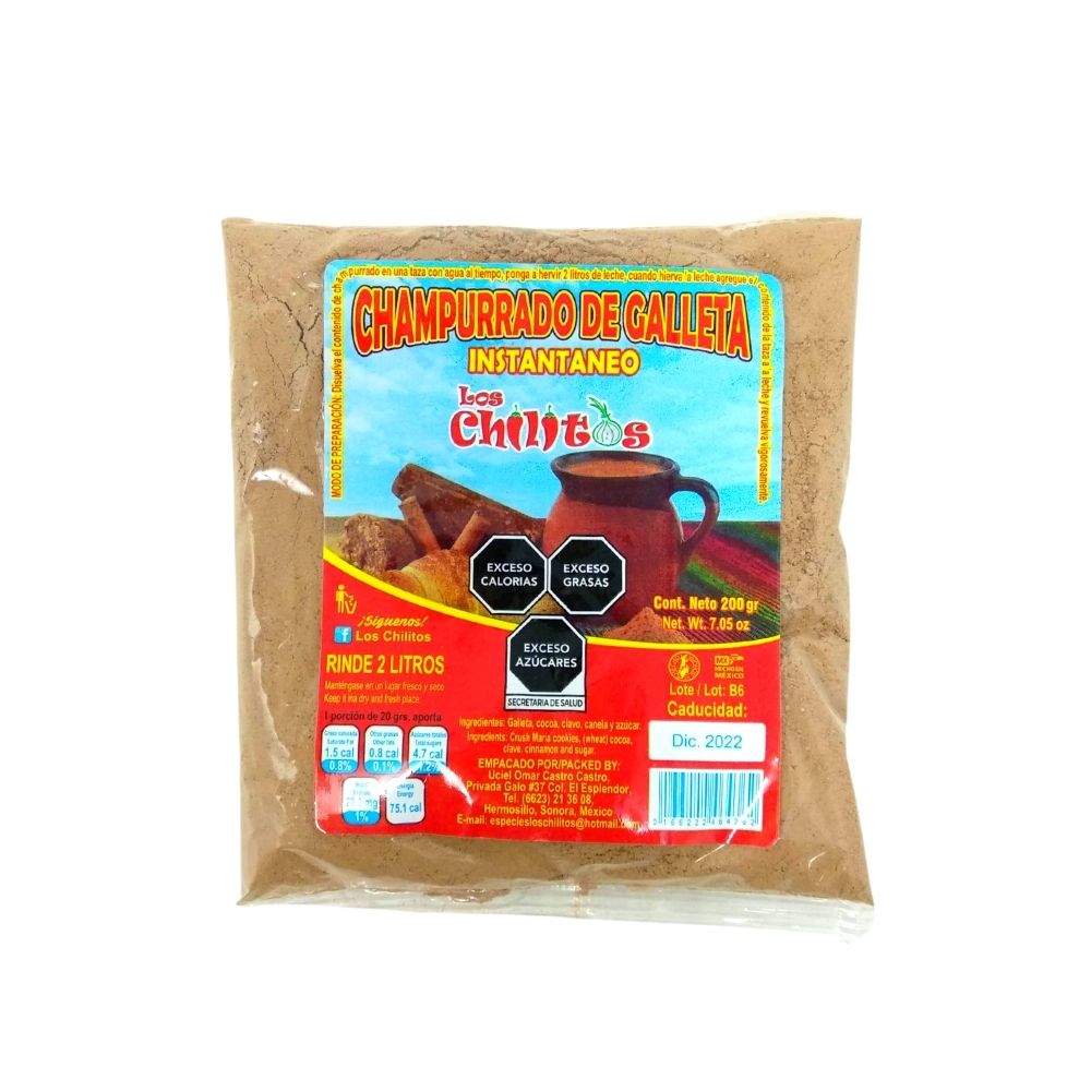 Champurrado de Galleta Instantáneo - Los Chilitos - 200 g – Comercial  Zazueta