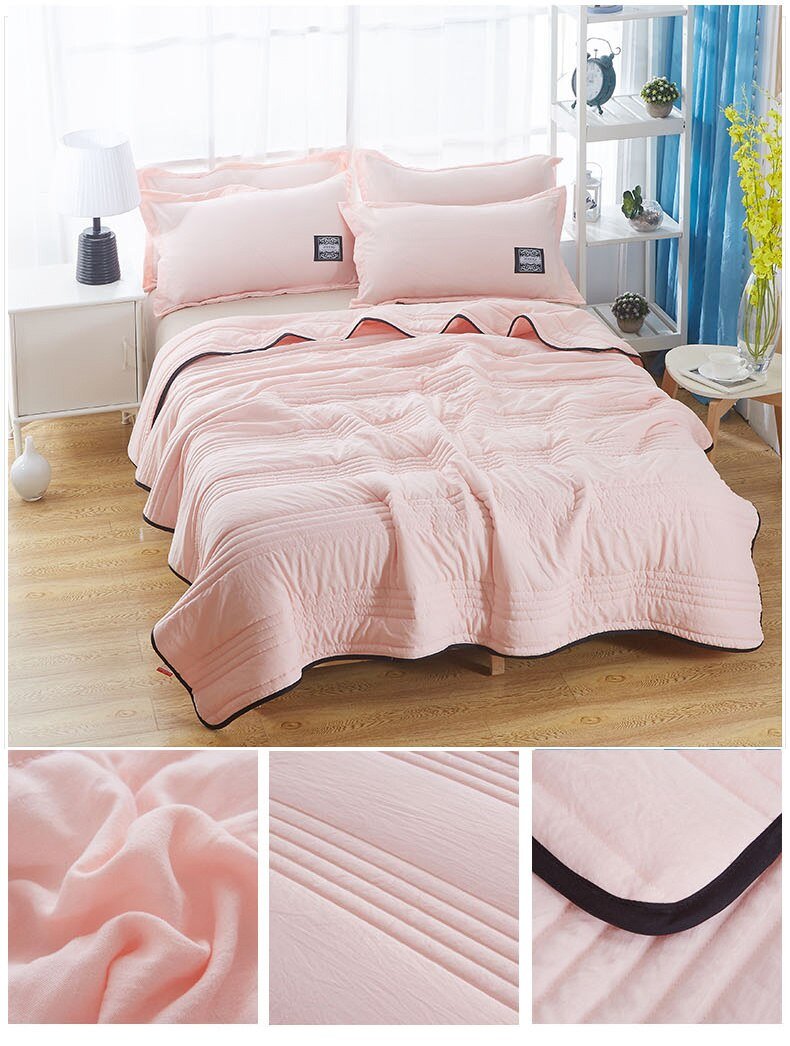 Cool Ice Silk Summer Blanket Queen King Size Buy 1 Get 1 Pillowcase F Lulaoffer