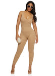 Womens Greek Key Scoop Neck Seamless Catsuit, ,