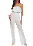 Strapless Sleeveless Jumpsuit