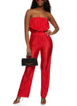 Strapless Sleeveless Jumpsuit