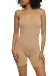 Womens Seamless Ribbed Cami Romper, ,