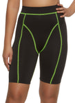 Womens Contrast Stitch Biker Shorts, ,