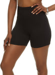 Womens Soft Knit Biker Shorts, ,