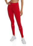 Womens Contrast Piping High Waist Leggings, ,