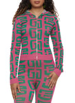 Womens Seamless Geometric Print Track Jacket,  , 