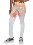 Womens High Waist Melanin Graphic Leggings, ,