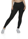 Womens Pocketed Cropped  Leggings by Rainbow Shops