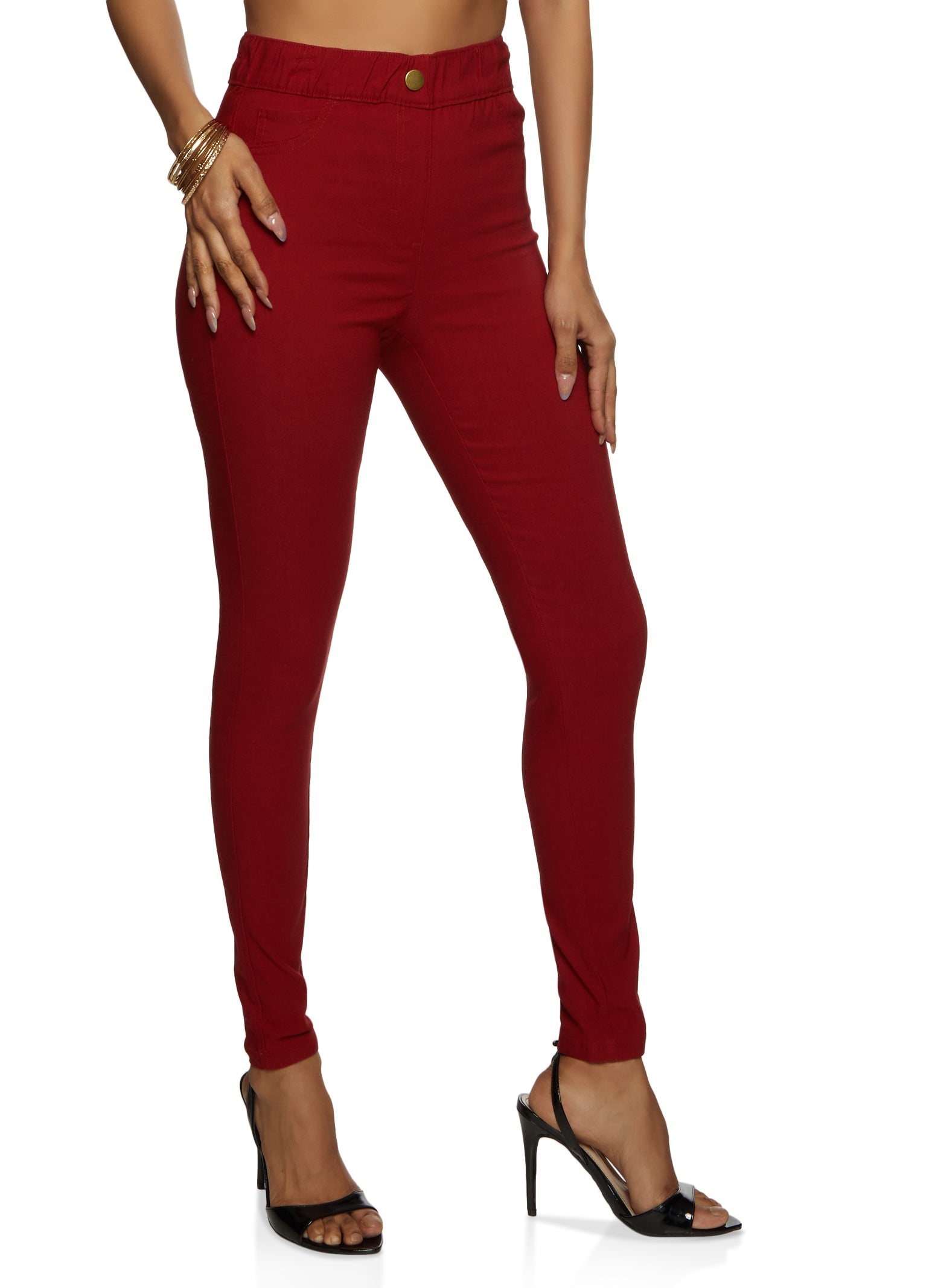 Womens Burgundy Pants, Everyday Low Prices
