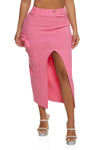 Womens Cargo Pocket Hyperstretch Maxi Skirt, ,