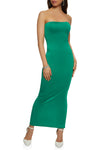 Strapless Tube Sleeveless Bodycon Dress/Maxi Dress