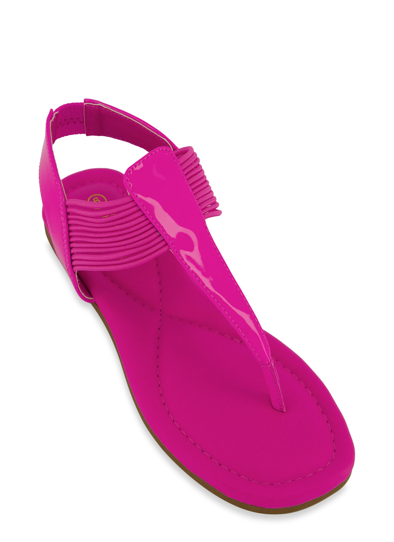 Womens Slingback Corded Thong Sandals,