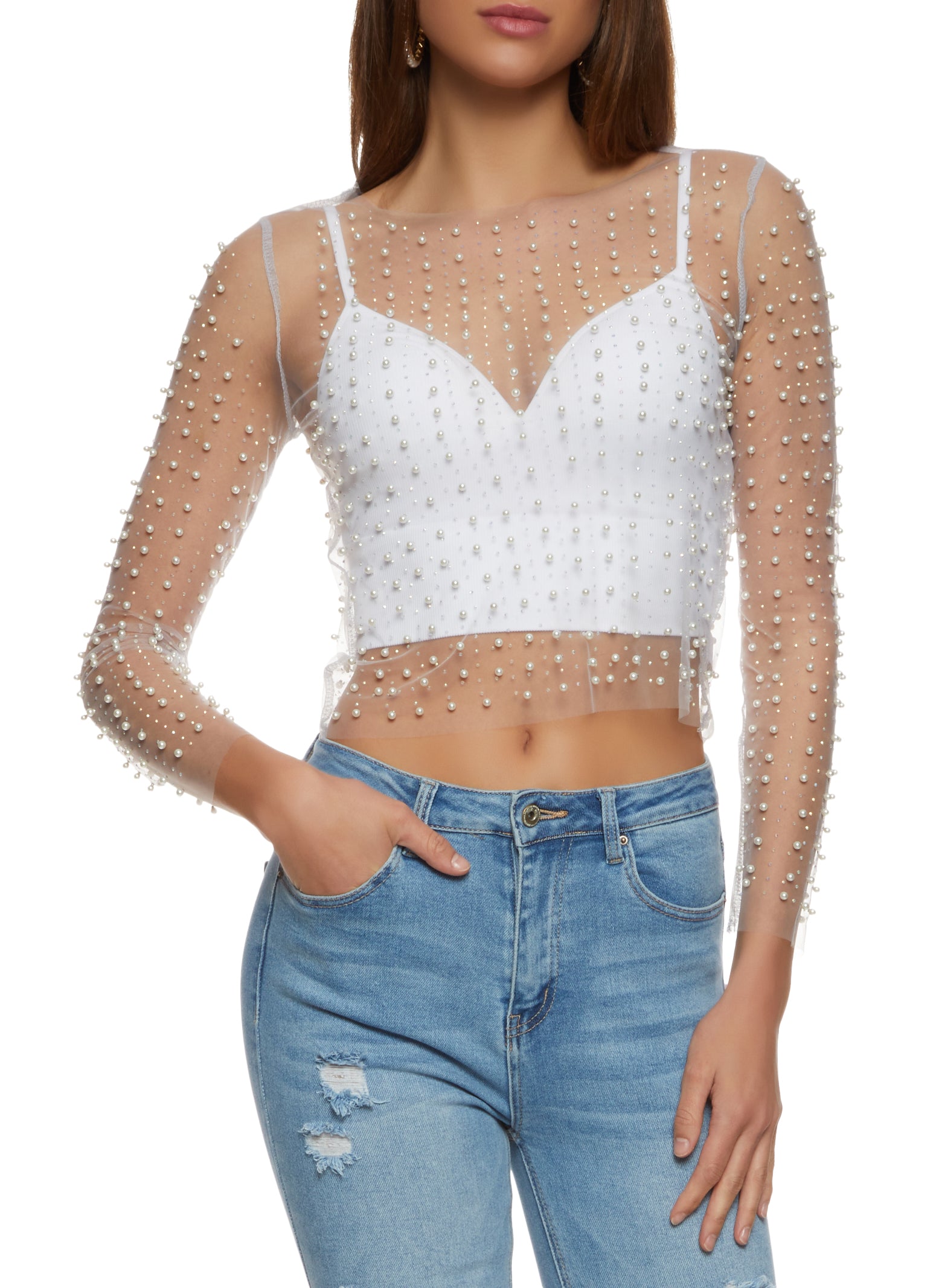 White Crop Tops, Everyday Low Prices