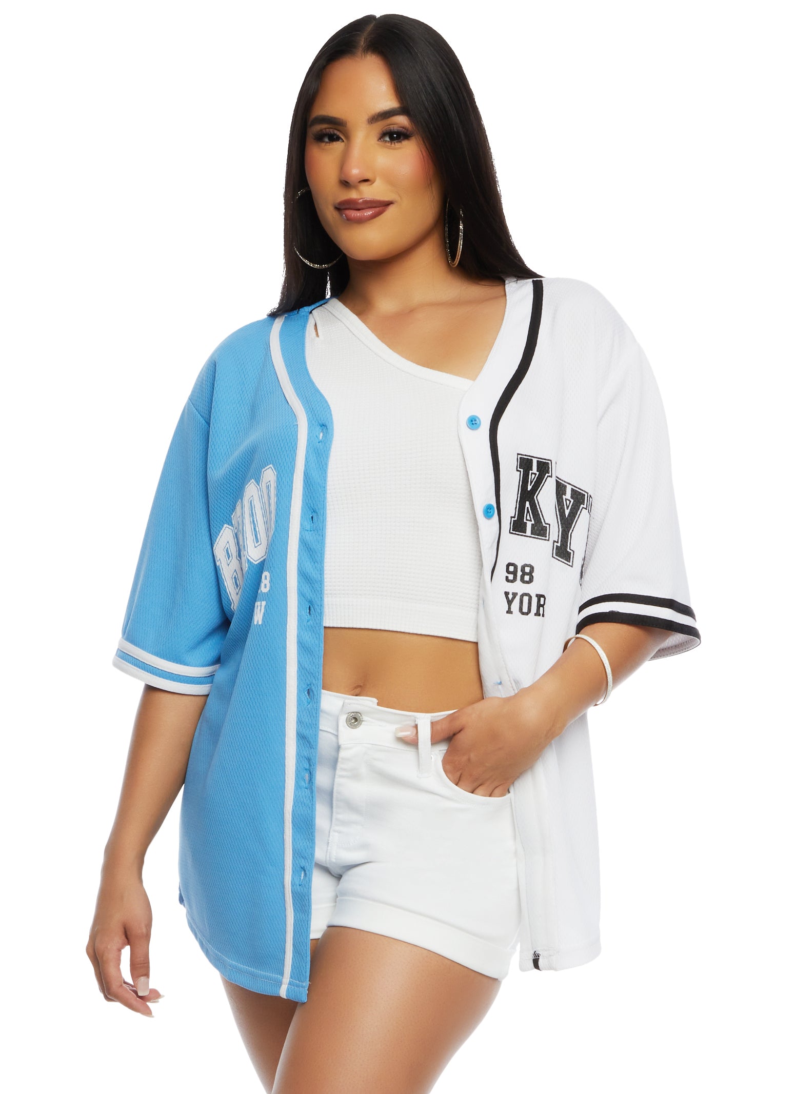 Womens Brooklyn New York Baseball Jersey,