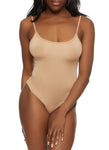 Womens Solid Cami Bodysuit, ,