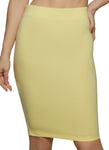 Womens Ponte Pencil Skirt, ,