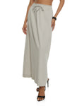 Womens Frayed Hem Maxi Skirt, ,