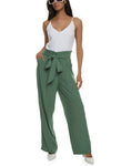 V-neck Sleeveless Belted Tie Waist Waistline Jumpsuit