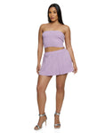 Womens Daisy Pleated Mini Skort, ,