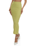 Womens Textured Bodycon Maxi Skirt, ,