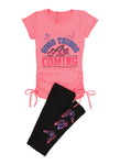 Girls Good Things Are Coming Graphic Tee And Leggings, ,